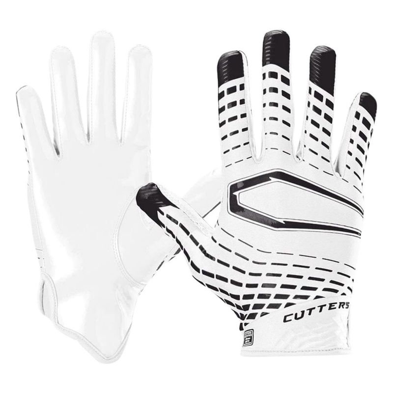 Cutters Kids REV PRO 5 0 RECVR SOLID WHITE Paragon Sports