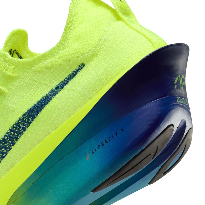 Nike Mens AIR ZOOM ALPHAFLY NEXT-3 VOLT-CONCORD-DUS Nike Mens AIR ZOOM ALPHAFLY NEXT-3 VOLT-CONCORD-DUS