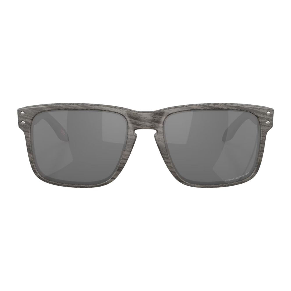 Grey/Black tone wood grain oakleys Holbrook prizm selling lenses