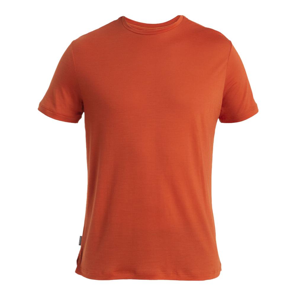 Icebreaker Mens 125 COOLLT Short Sleeve SPHERE3 A-84-MOLTEN
