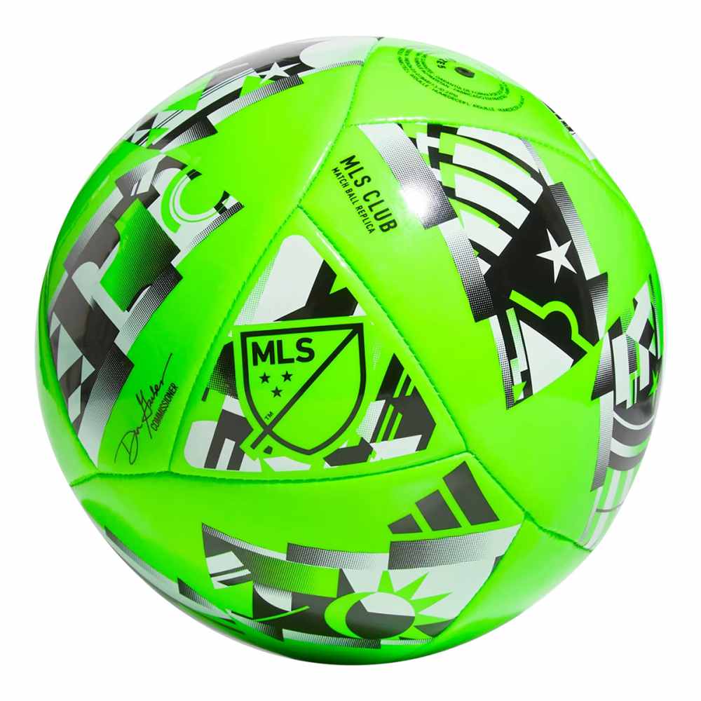 Adidas soccer ball green online