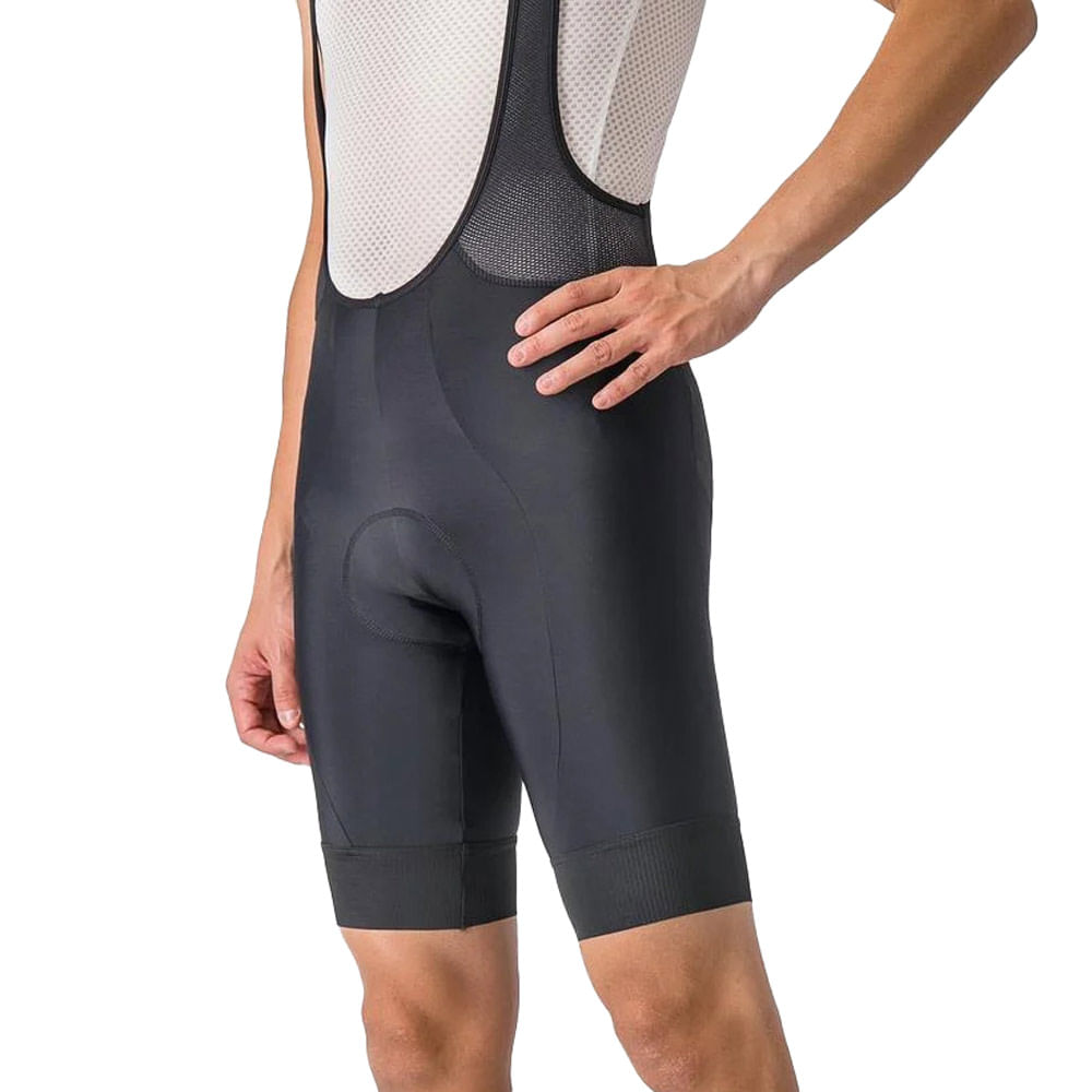 Castelli Mens ENTRATA 2 BIBSHORT BLACK - Paragon Sports