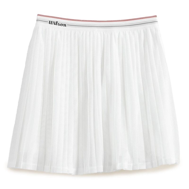 Wilson Womens LIMITLESS MINI SKIRT BRIGHT WHITE-TEN Wilson Womens LIMITLESS MINI SKIRT BRIGHT WHITE-TEN