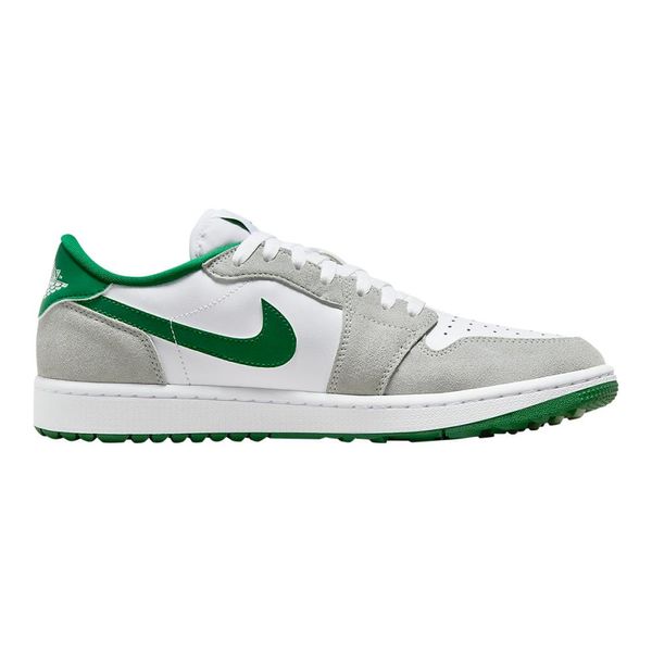 Nike Mens AIR JORDAN 1 LOW WHITE PINE LTGRY Paragon Sports