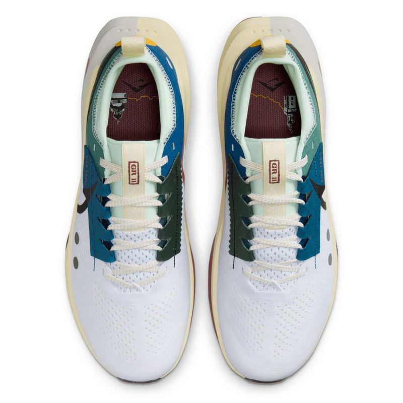 Nike Mens ZEGAMA TRAIL 2 WHITE-BLACK-BICO - Paragon Sports Nike Mens ZEGAMA TRAIL 2 WHITE-BLACK-BICO - Paragon Sports