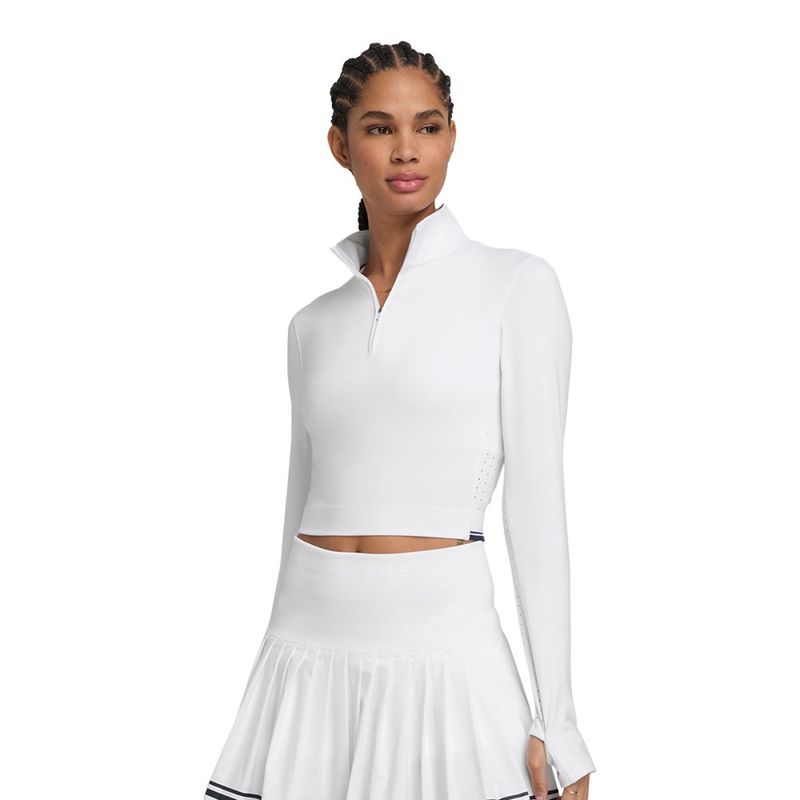 Wilson Womens RIVERSIDE CROPPED HALF BRIGHT WHITE - Paragon