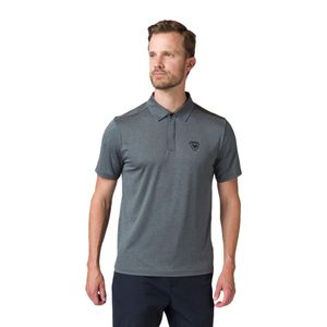 mens slub active polo