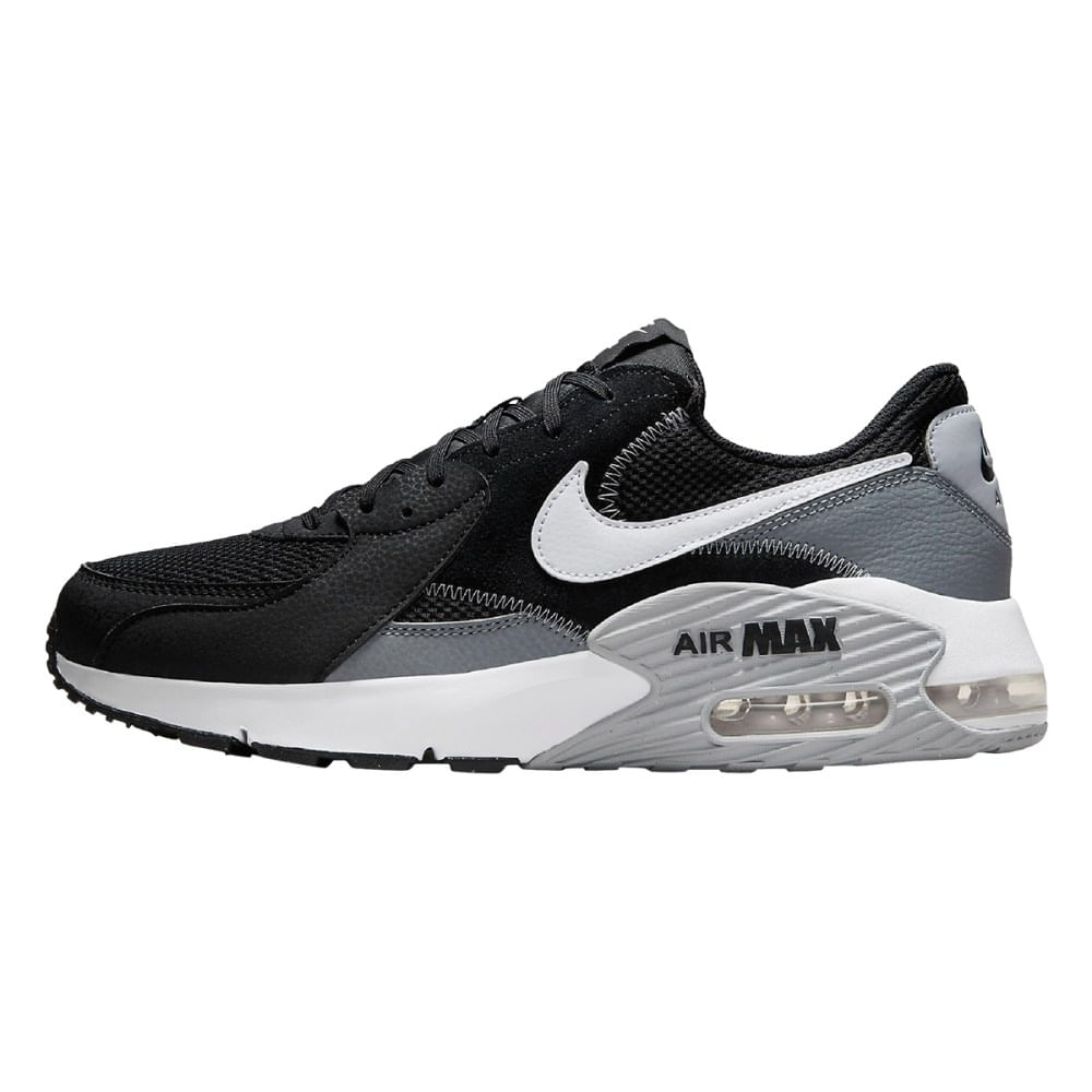 Nike Mens AIR MAX EXCEE BLACK WHITE COOL Paragon Sports