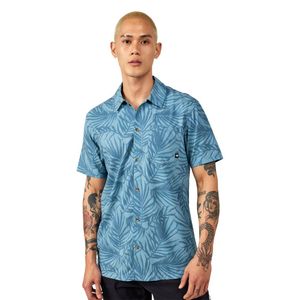 mens nomad perforated button down shirt
