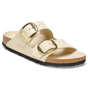 Womens Arizona Big Buckle Oiled Leather Sandals