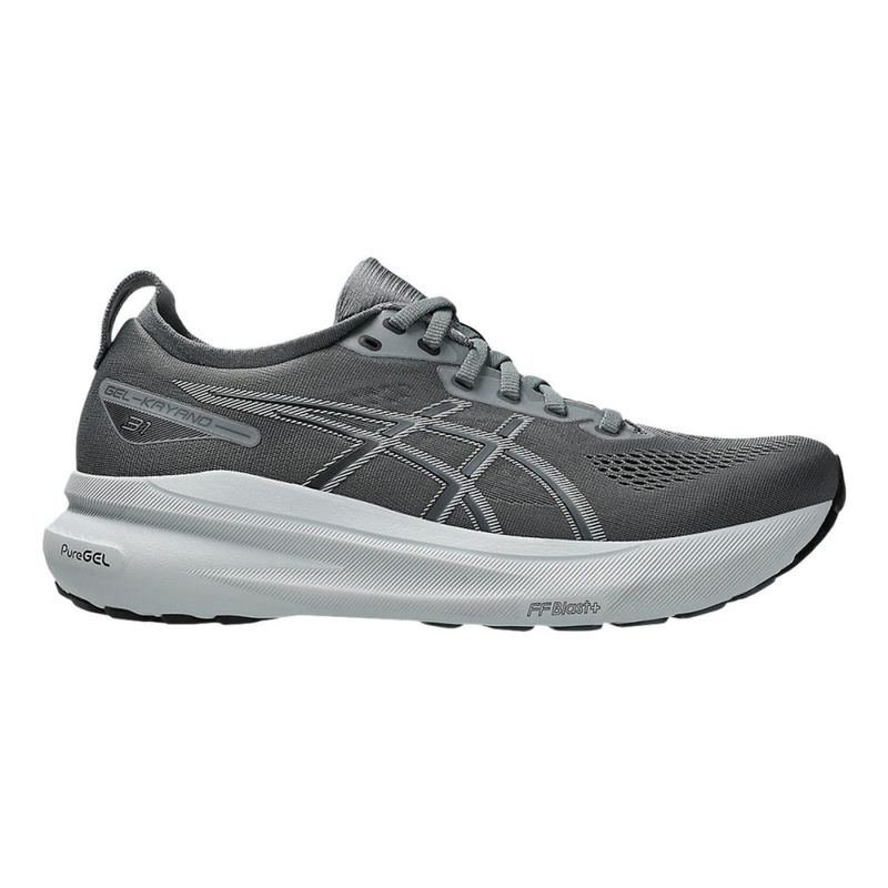 Asics Mens GEL KAYANO 31 STEEL GREY PIEDM Paragon Sports