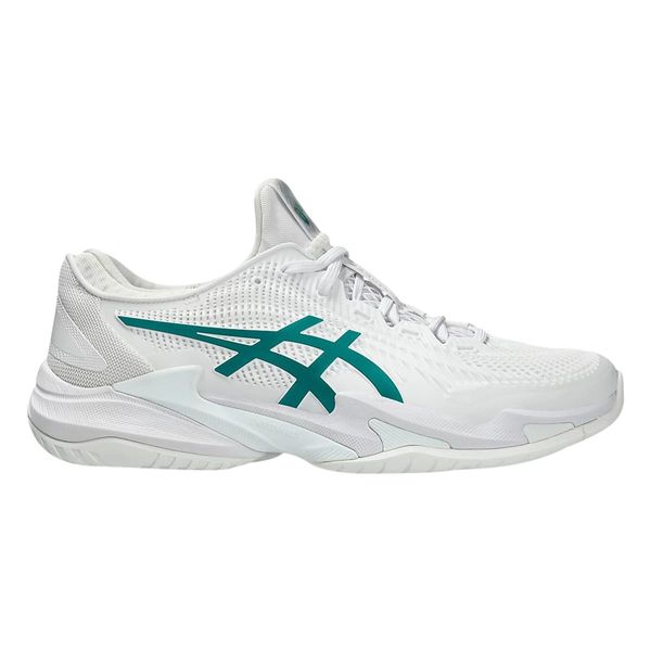 ASICS Men s Court FF 3 Novak Tennis Shoes White Pitch Green Size 13