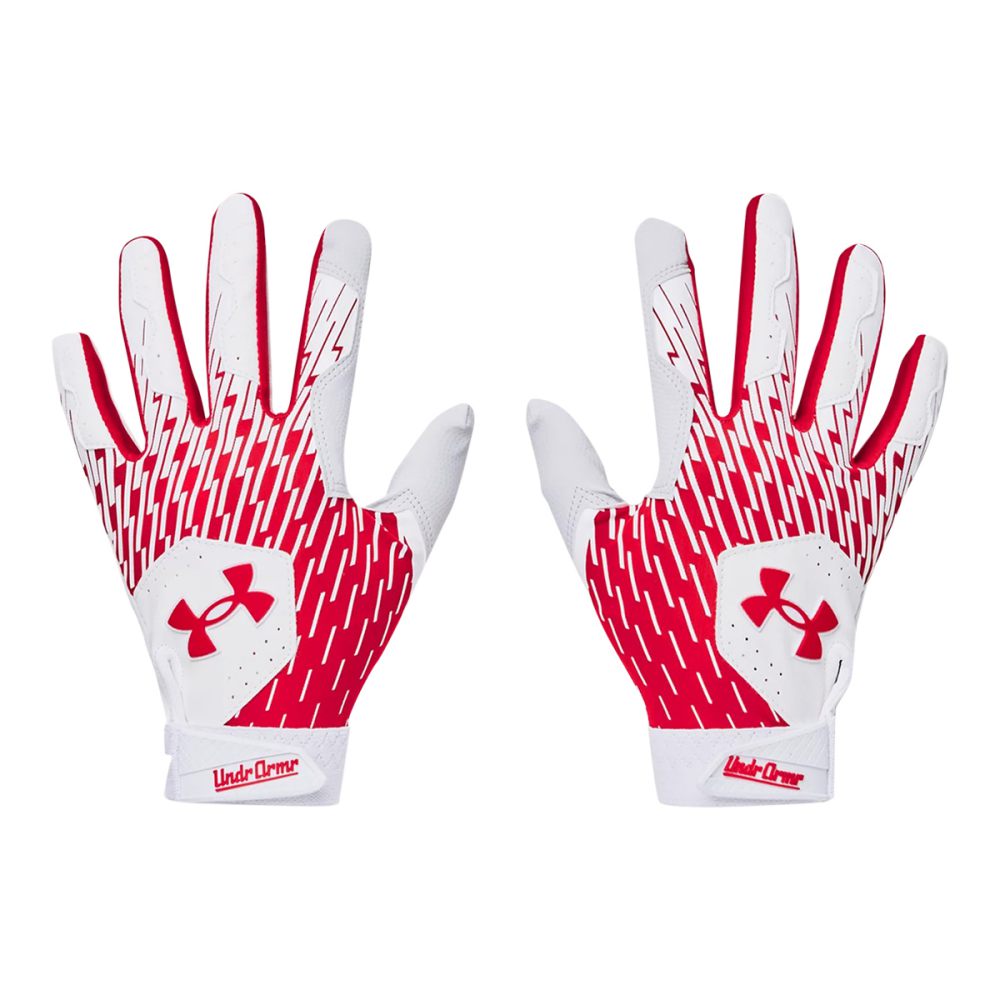 Red white and blue under armour football gloves online