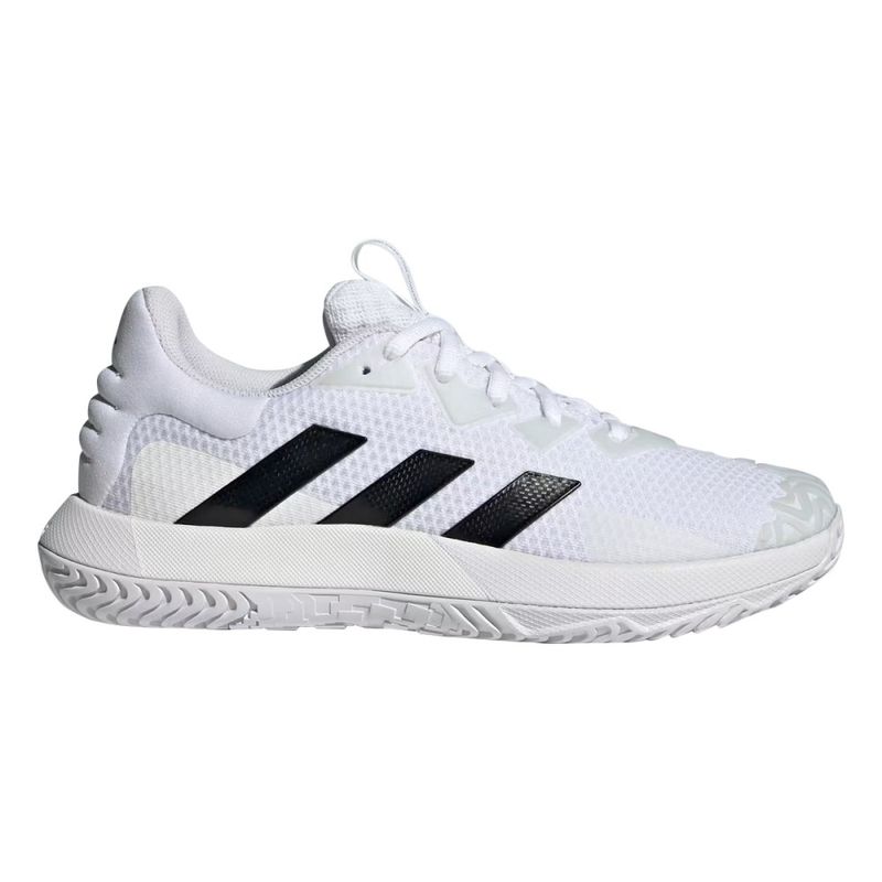 Adidas men's solematch bounce tennis shoes white and core black sale