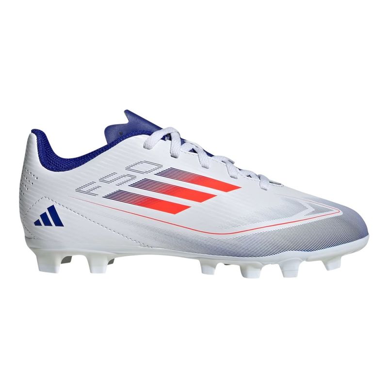 Adidas Kids F50 CLUB FXG WHITE RED BLUE Paragon Sports