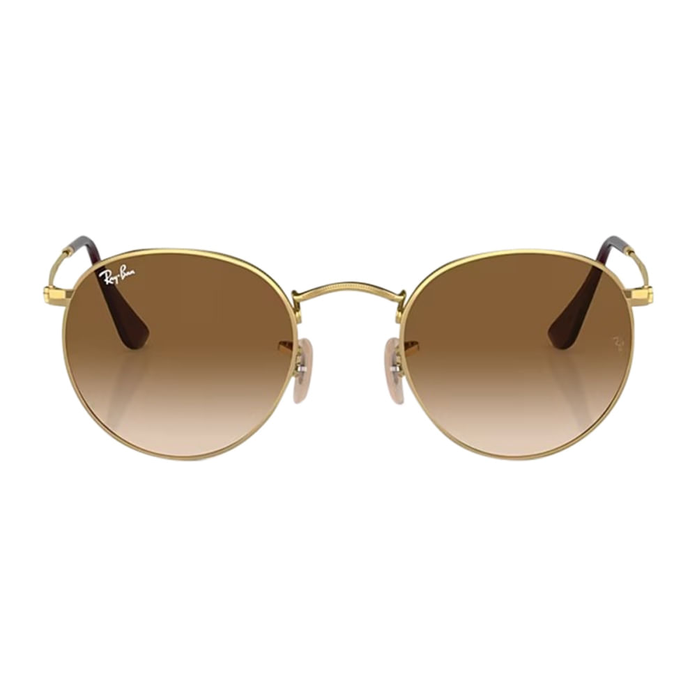 Ray ban round metal brown online