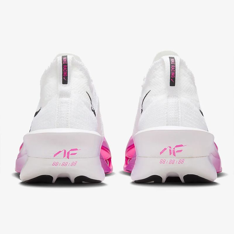 Nike Unisex AIR ZOOM ALPHAFLY NEXT-3 WHITE-BLACK-PURP Nike Unisex AIR ZOOM ALPHAFLY NEXT-3 WHITE-BLACK-PURP