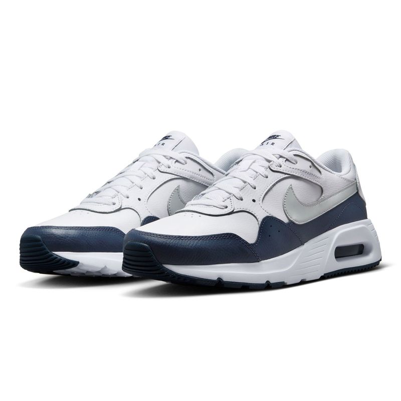 Nike air max leather white store