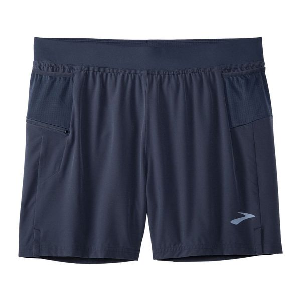 Brooks Mens SHERPA 5 2 IN 1 BLUE SLATE Paragon Sports