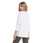 VUORI Womens Long Sleeve FEATHER T-Shirt WHT-WHITE - Paragon