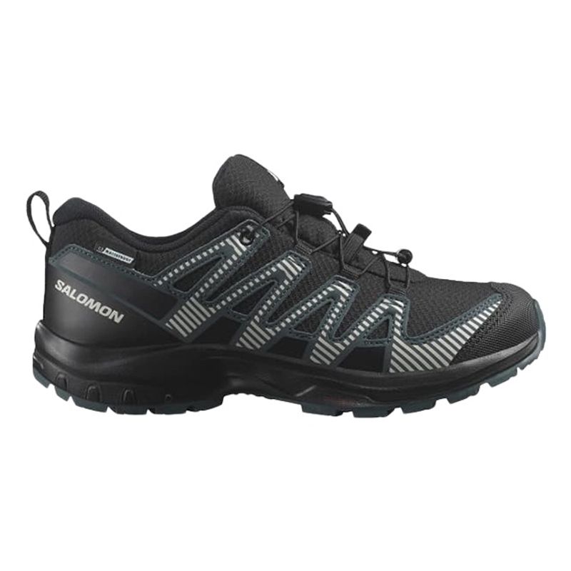 Salomon Kids XA PRO V8 CSWP J BLACK PHANTOM DA Paragon Sports