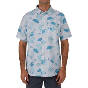 mens feeding frenzy UV woven