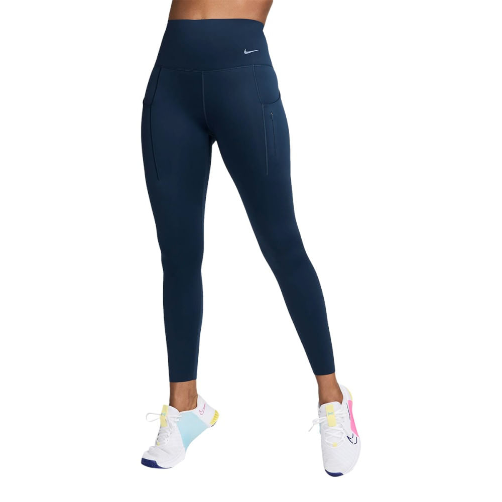 Nike Womens Dri FIT GO TIGHT ARMORY NAVY WHIT Paragon Sports