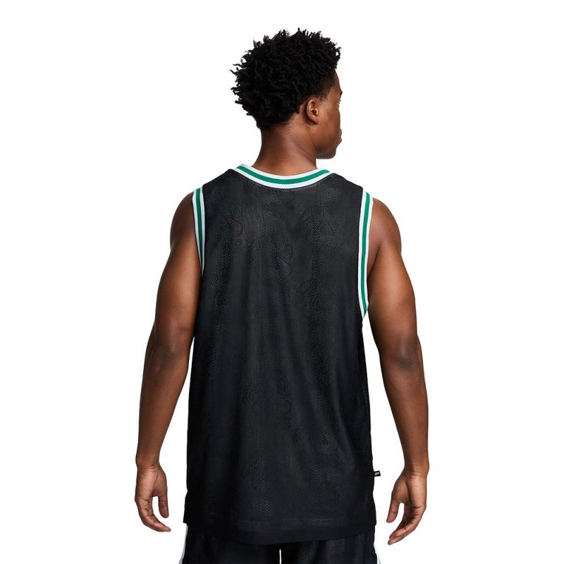 Nike Mens GIANNIS TANK BLACK BLUE WHITE Paragon Sports