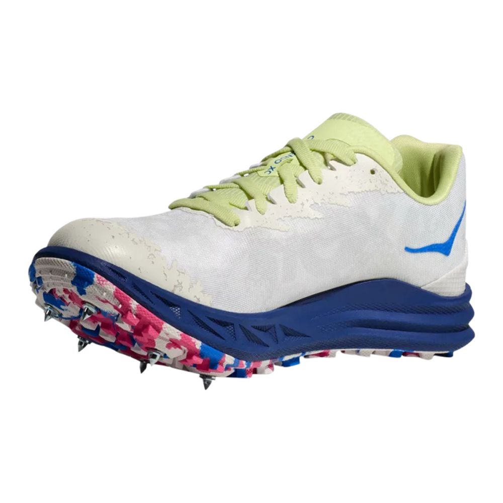 Hoka One One Unisex U CRESCENDO XC WHITE-BLUEBERRY - Paragon