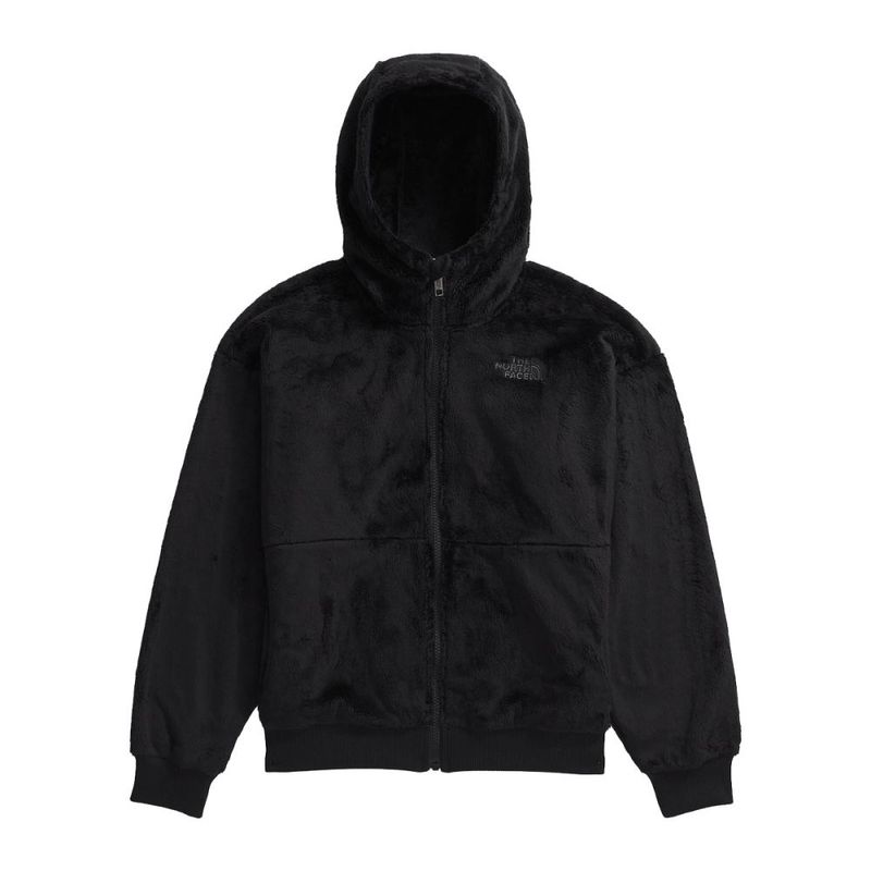 The North Face Osito Full Zip Fleece Hoodie Girls TNF Black M