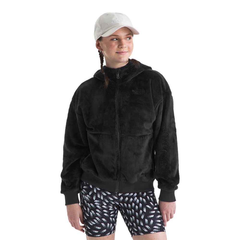 The North Face Kids GIRLS- OSITO FULL ZIP HO TNF BLACK