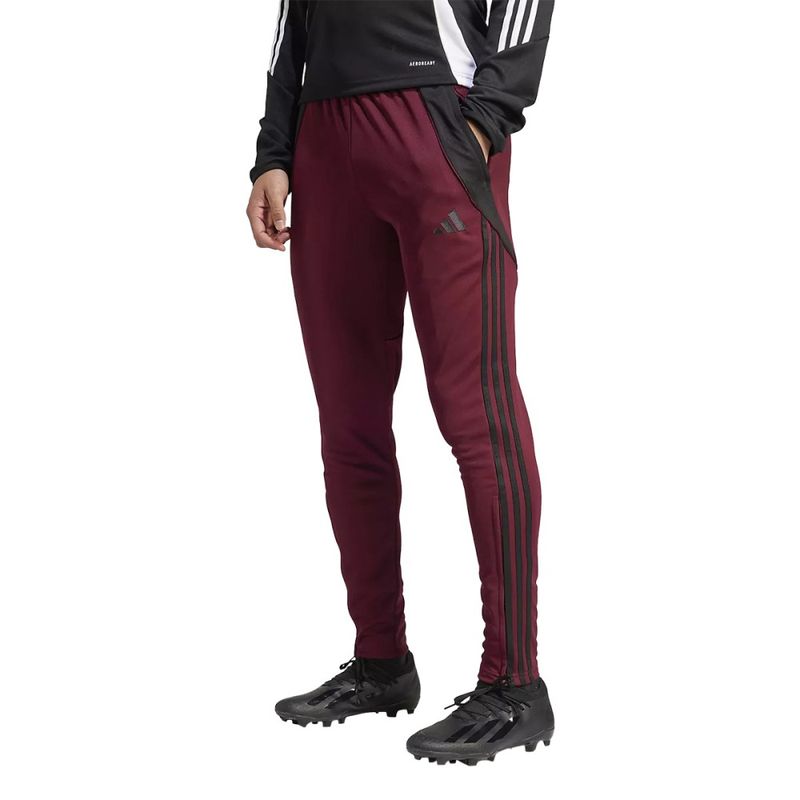 Adidas Women s Tiro 24 Slim Fit Training Pants Maroon Black Size L