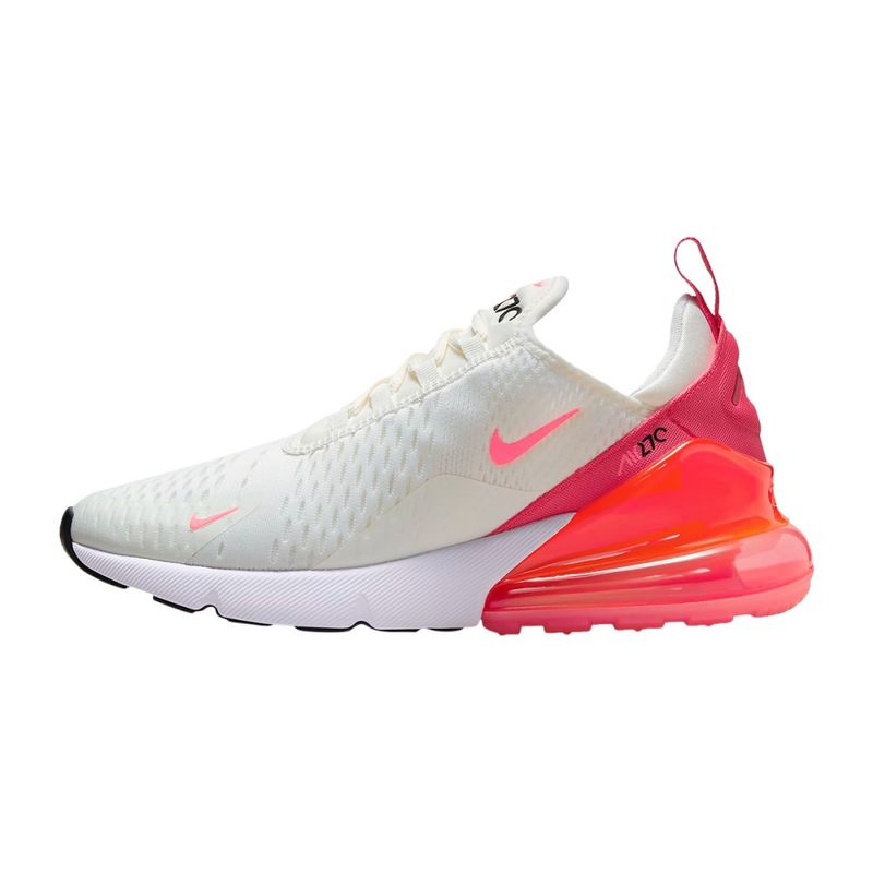 Nike Womens AIR MAX 270 SAIL HOT PUNCH A Paragon Sports