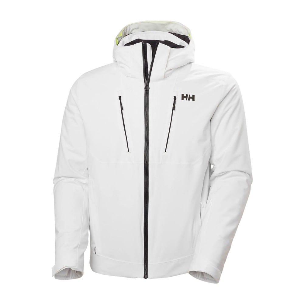 Helly hansen white ski jacket on sale