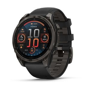 fenix 8 - 47mm AMOLED smart watch w/ sapphire crystal lens