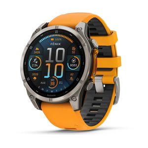 fenix 8 - 47mm AMOLED smart watch w/ sapphire crystal lens