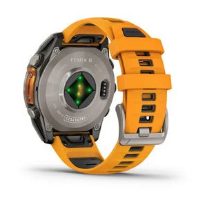 fenix 8 - 47mm AMOLED smart watch w/ sapphire crystal lens