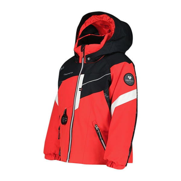 Obermeyer Boys Super G Jacket 5 Red