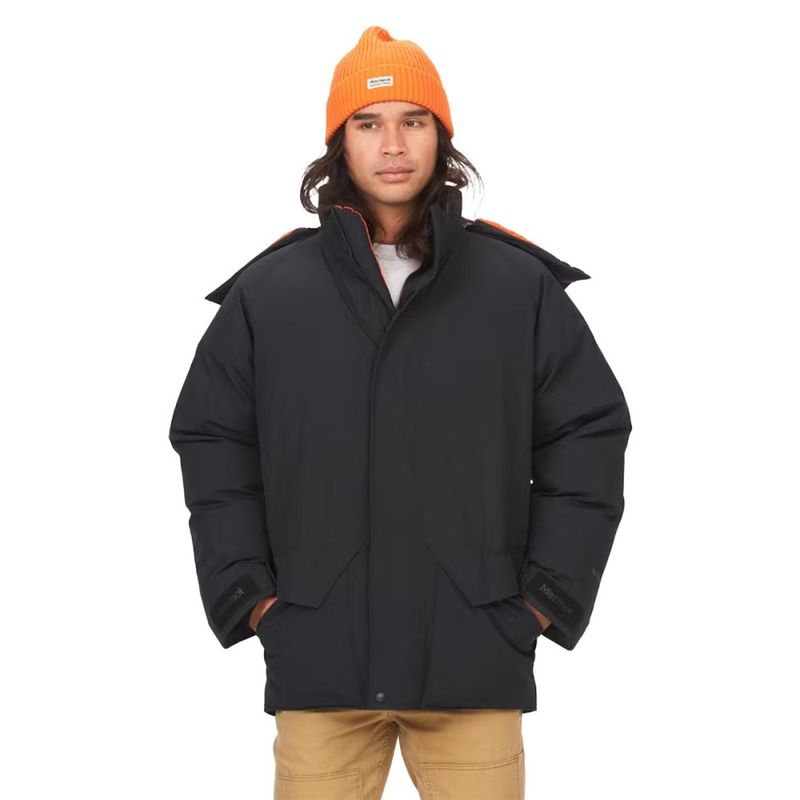 Marmot Mens MAMMOTH GORE-TEX PARKA BLACK-FLAME - Paragon Sports Marmot Mens MAMMOTH GORE-TEX PARKA BLACK-FLAME - Paragon Sports