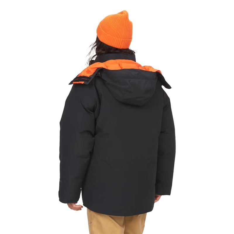 Marmot Mens MAMMOTH GORE-TEX PARKA BLACK-FLAME - Paragon Sports