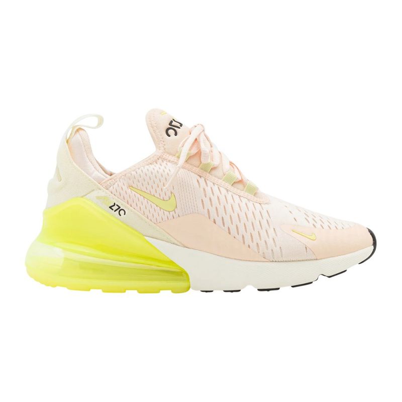 270 nike air max yellow best sale