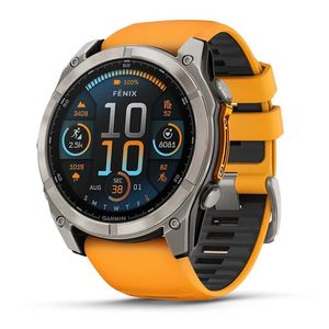 fenix 8 - 51mm AMOLED smart watch w/ sapphire crystal lens
