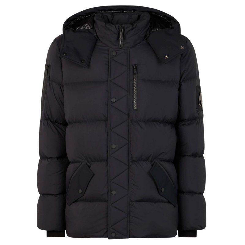 Moose International Inc Mens EVEREST 3QTR JACKET BLACK Paragon Sports