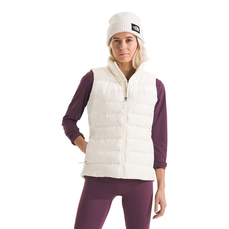 The North Face Womens WOMEN S ACONCAGUA 3 VEST WHITE DUNE Paragon Sports