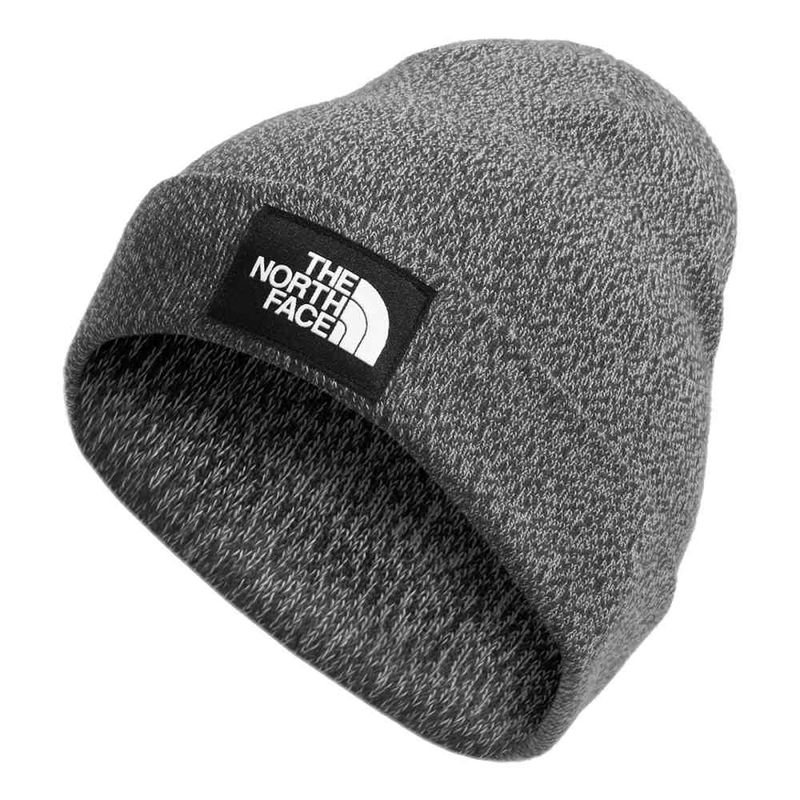 North face beanie grey best sale