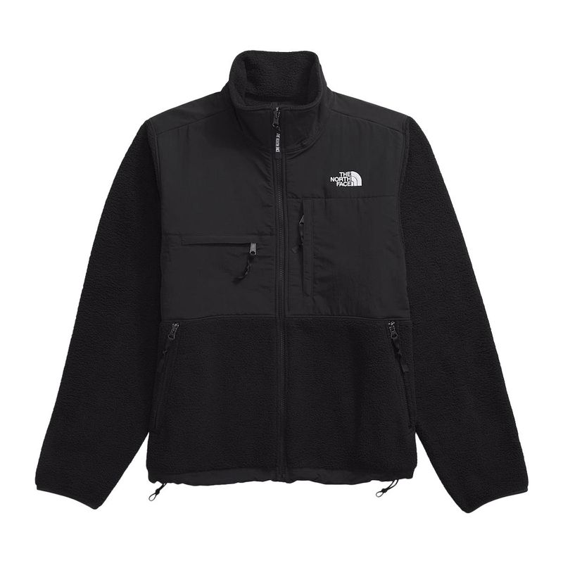 Mens THE NORTH FACE Black Hooded Denali Zip online Fleece Vented Jacket XLarge