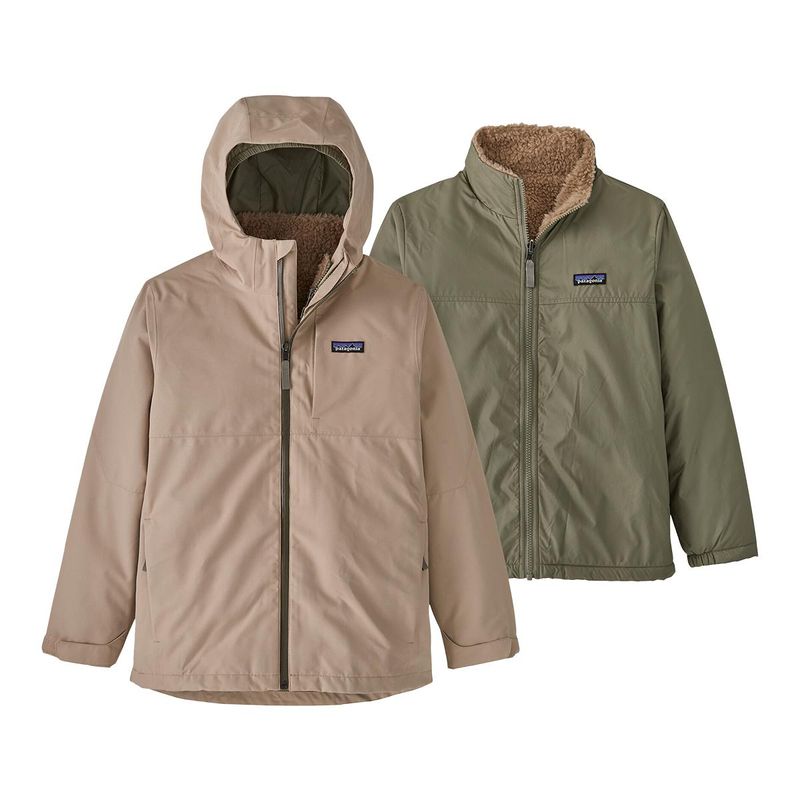 Patagonia Kids BOYS- 4-IN-1 EVERYDAY Jacket OAR TAN Patagonia Kids BOYS- 4-IN-1 EVERYDAY Jacket OAR TAN