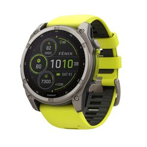 fenix 8 - solar - 51mm smart watch w/ sapphire crystal lens
