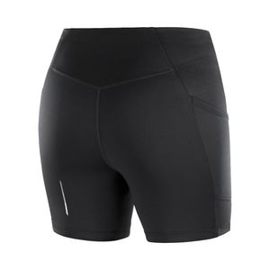 womens cross run short tights