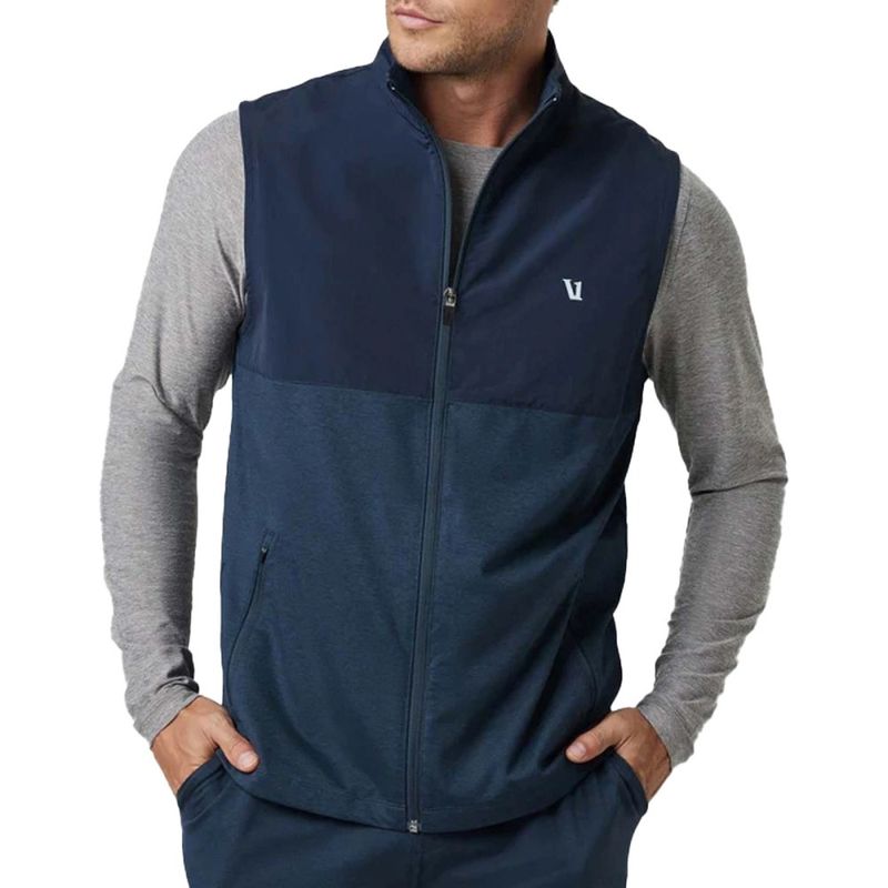 Vuori Mens SUNDAY ELEMENT VEST INK HEATHER - Paragon Sports Vuori Mens SUNDAY ELEMENT VEST INK HEATHER - Paragon Sports